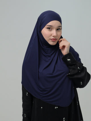 Jersey Mini Khimar (Cotton Jersey)