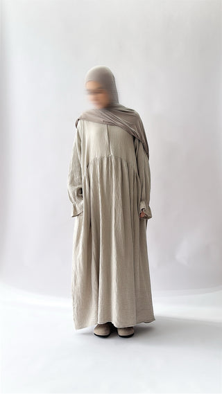 Muslin Abaya Hawa (length 1.55 m)