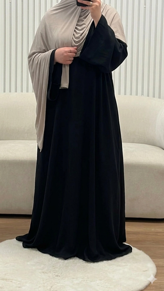 Cotton Abaya Mina Length 1.45 m (Summer Edition)