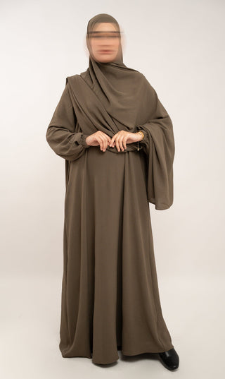 A-Line Jazz Abaya Pistachio