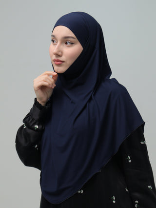 Jersey Mini Khimar (Cotton Jersey)