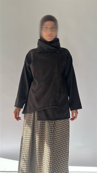 Asymmetrical jacket