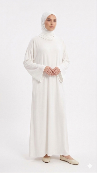 Cotton Abaya Mina Length 1.55 m (Summer Edition)