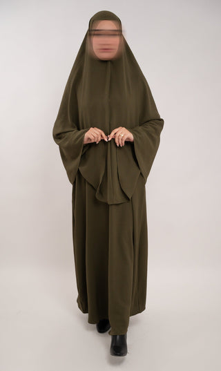 A-Line Jazz Abaya Pistachio