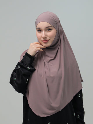 Jersey Mini Khimar (Cotton Jersey)