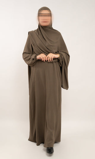 A-Line Jazz Abaya Pistachio