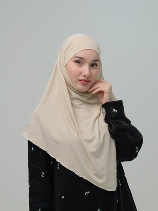 Jersey Mini Khimar (Cotton Jersey)
