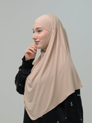 Jersey Mini Khimar (Cotton Jersey)