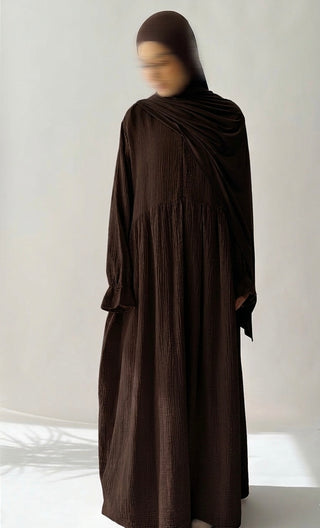 Muslin Abaya Hawa (length 1.55 m)