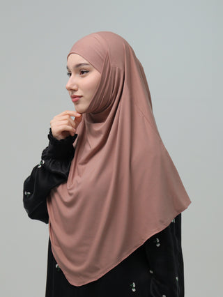 Jersey Mini Khimar (Cotton Jersey)