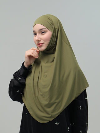 Jersey Mini Khimar (Cotton Jersey)