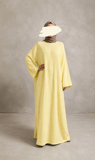 Musselin Kimono Abaya