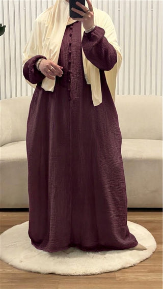 Muslin Abaya "Nura" (Length 1.55 m)