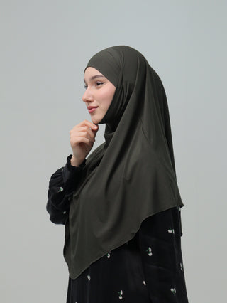 Jersey Mini Khimar (Cotton Jersey)