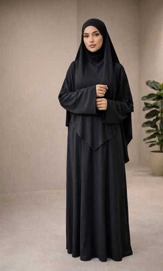 Jersey Abaya Set “Nahla” (cotton)
