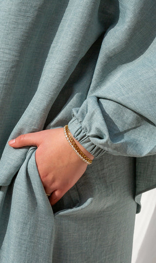 Essential Abaya + Free Scarf - Fairuz