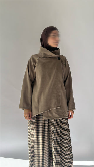Asymmetrical jacket
