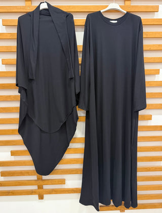 Jersey Abaya Set “Nahla” (cotton)