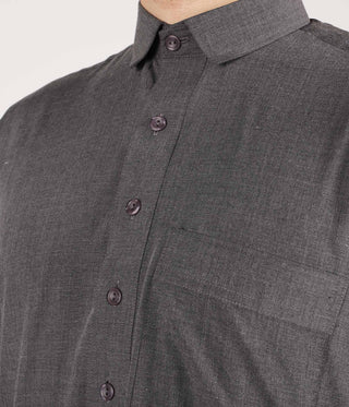 Soft Line Qamis - Malaysia grey