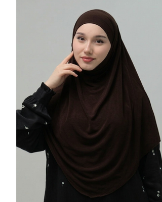 Jersey Mini Khimar (Cotton Jersey)
