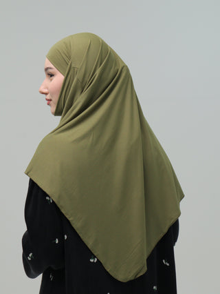 Jersey Mini Khimar (Cotton Jersey)