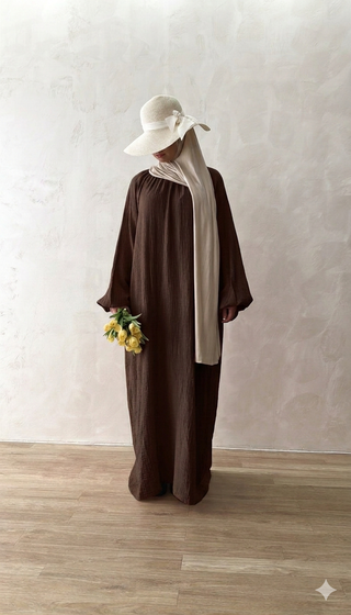 Muslin Abaya Manal