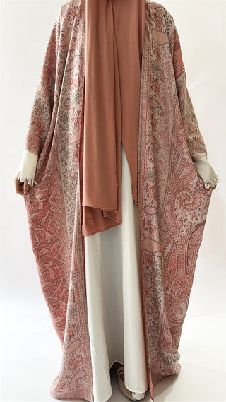 Kimono Abaya “Nour Al Layl” - Ruby