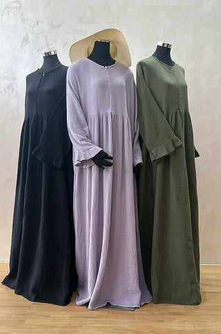 Muslin Abaya Tulip