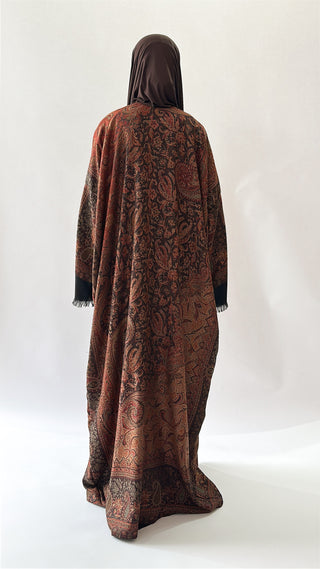 Kimono Abaya “Nour Al Layl”
 - Chocolate mousse
