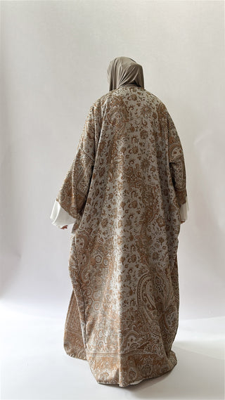 Kimono Abaya “Nour Al Layl” - Café Crema
