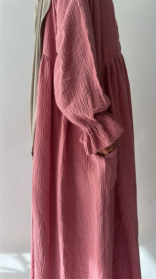 Muslin Abaya Hawa (length 1.55 m)