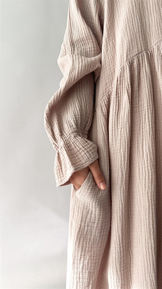 Muslin Abaya Hawa (length 1.55 m)