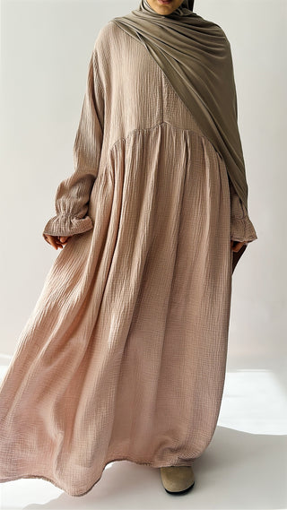 Muslin Abaya Hawa (length 1.55 m)