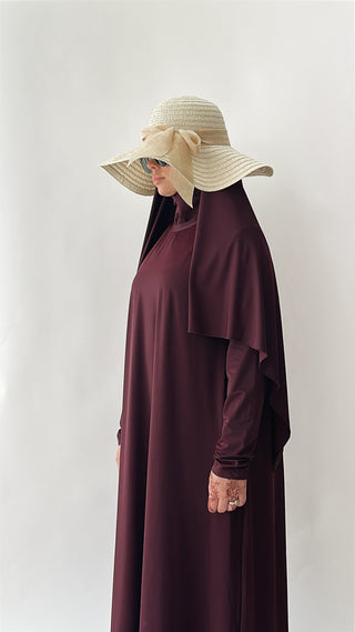 Zanzibar Burgundy Burkini