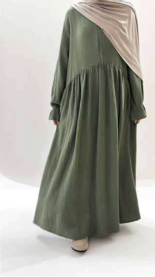 Muslin Abaya Hawa (length 1.55 m)