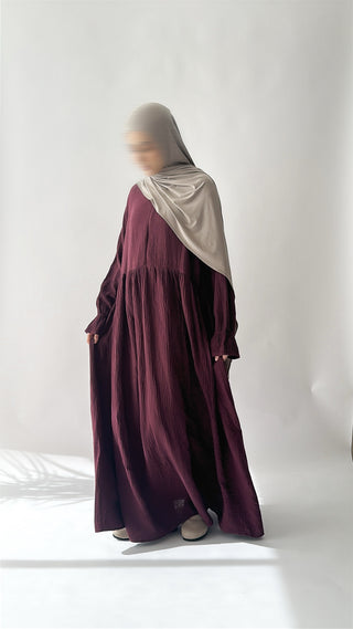 Muslin Abaya Hawa (length 1.55 m)