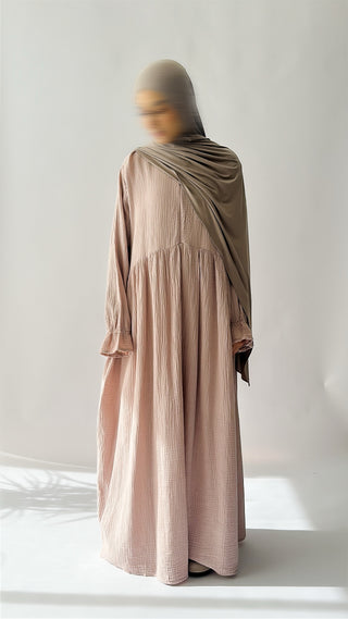 Muslin Abaya Hawa (length 1.55 m)
