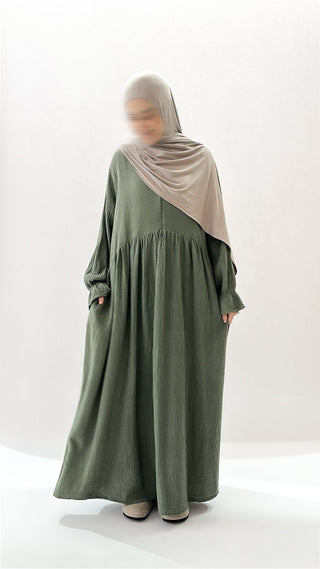 Muslin Abaya Hawa (length 1.55 m)