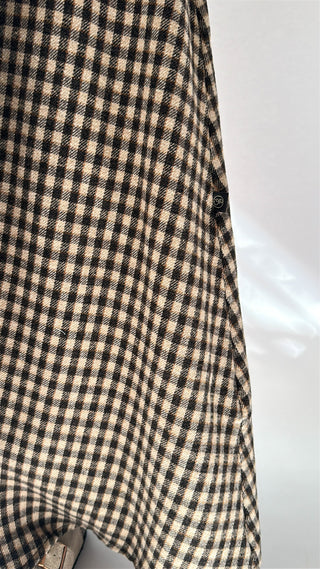 Cotton Plaid Skirt Laya