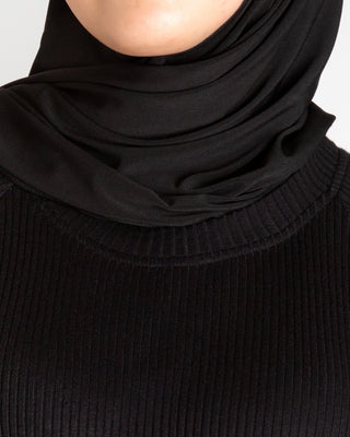 Knit Abaya Luma - Black