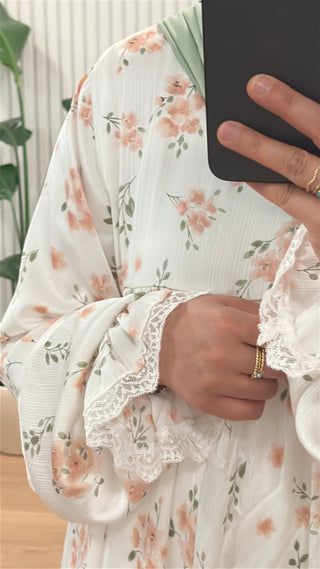 Breeze & Bloom Abaya - Summer Sorbet
