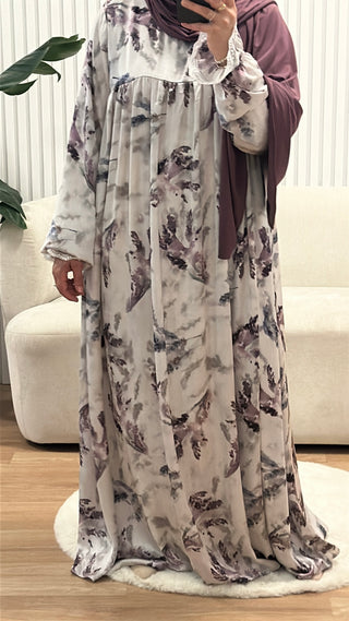 Breeze & Bloom Abaya - Lavendel