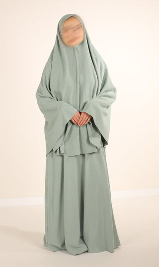 Natural Abaya "Nila" Fairuz