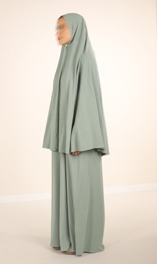 Natural Abaya "Nila" Fairuz