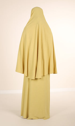 Natural Abaya "Nila" Lemon