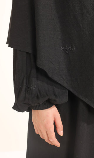 Natural Abaya "Nila" black