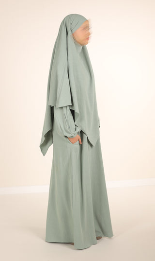 Natural Abaya "Nila" Fairuz