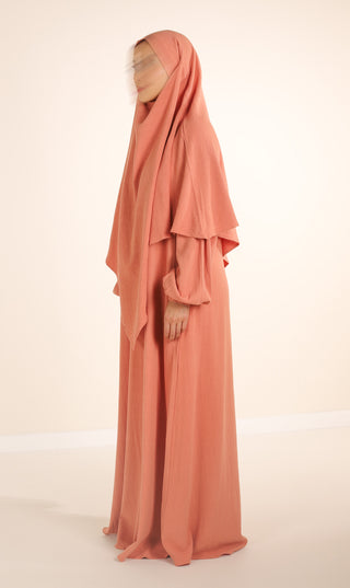 Natural Abaya "Nila" Salmon