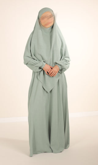 Natural Abaya "Nila" Fairuz