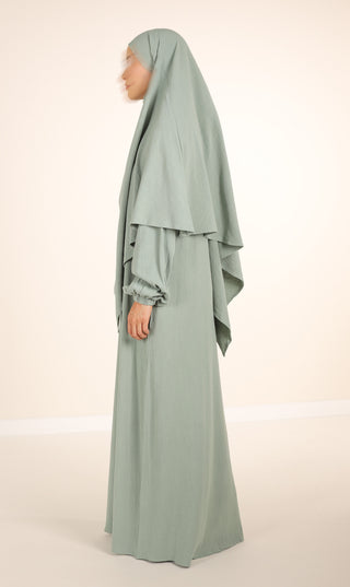 Natural Abaya "Nila" Fairuz